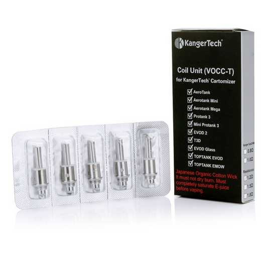 elfbar nachfüll pod läuft aus Kanger Dual Coil 5 Pack Upgraded Version - Vape Wholesale USA main image 1