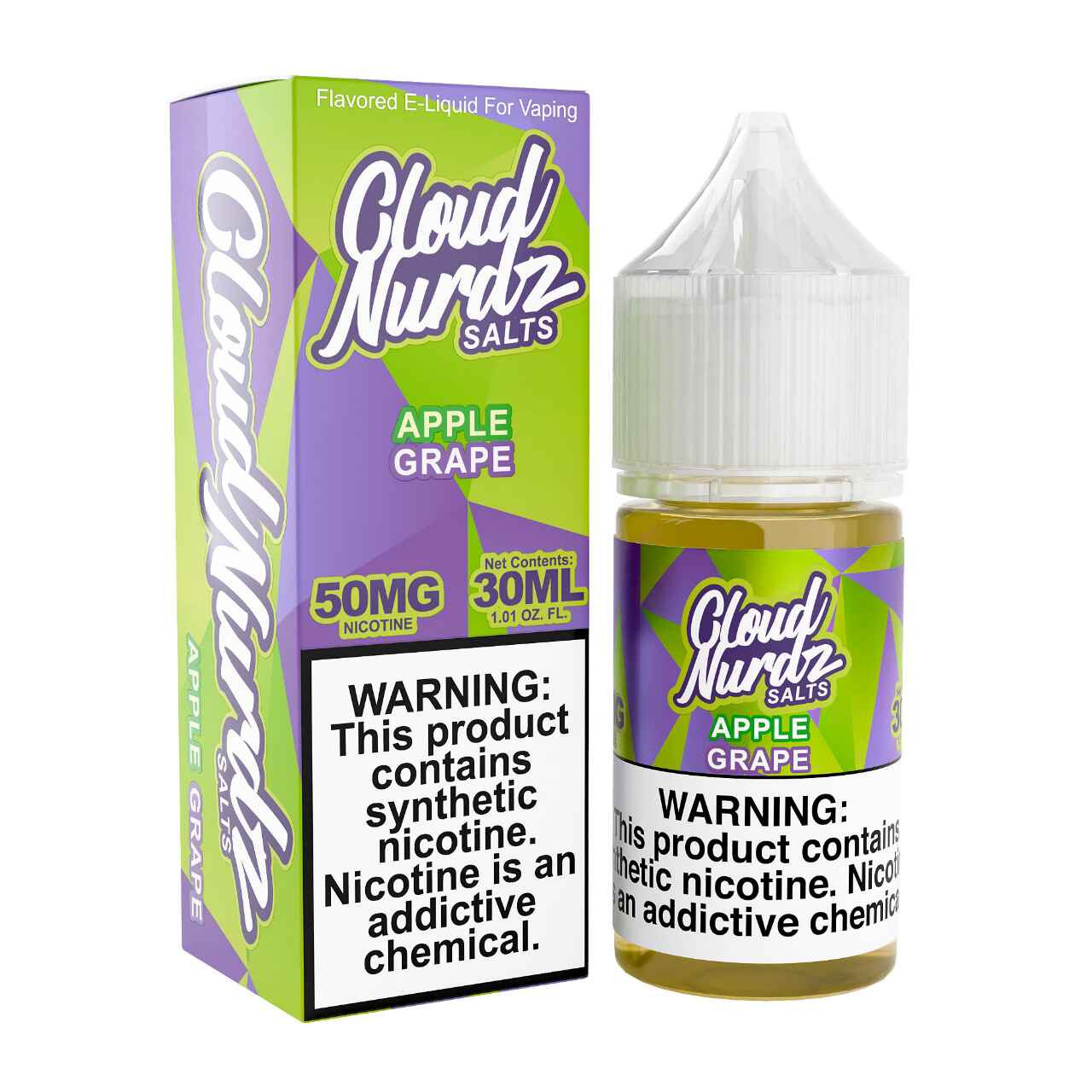 Cloud Nurdz Salts Grape Apple 30ml E-Juice