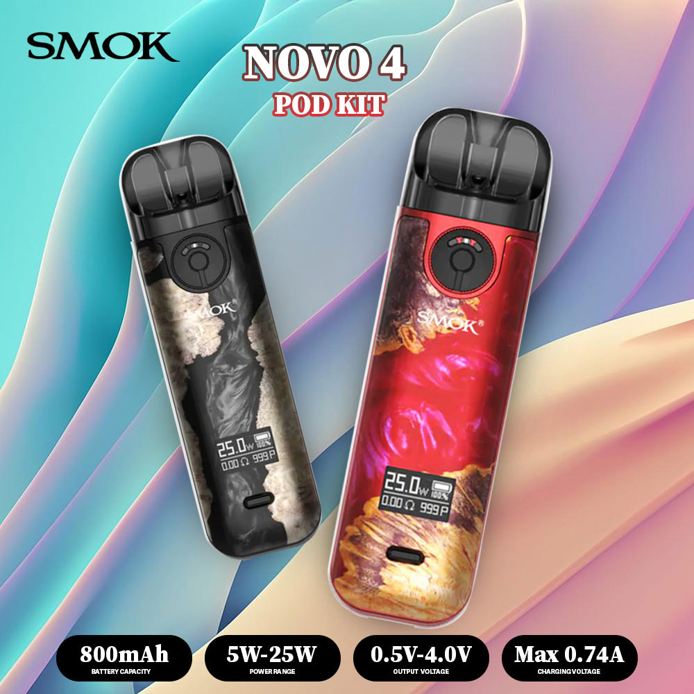 how much is elf bar vape SMOK NOVO 4 Pod Kit at Discounted Price