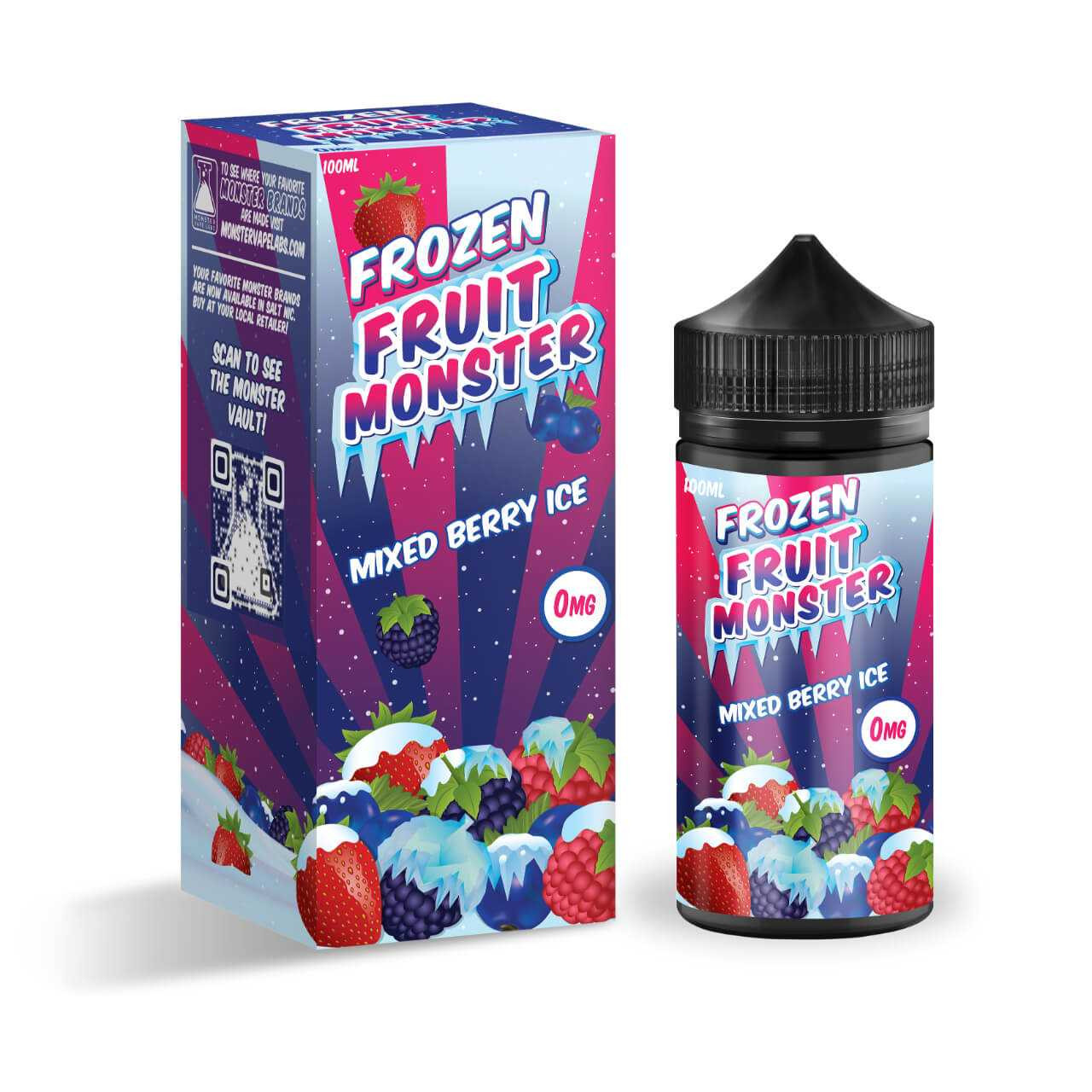 Frozen Fruit Monster Mixed Berry Ice 100ml E-Juice | ECigMafia