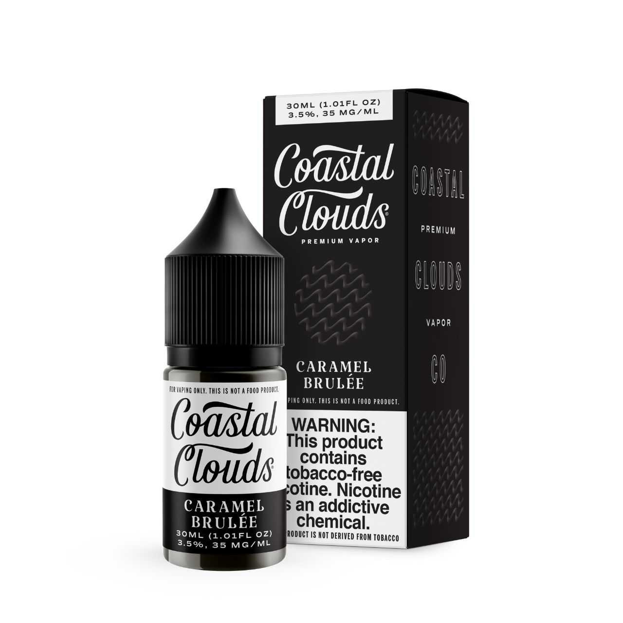 caramel tobacco vape juice Doozy Salts Nic Salt E-Liquid BLVK - Caramel Tobacco |