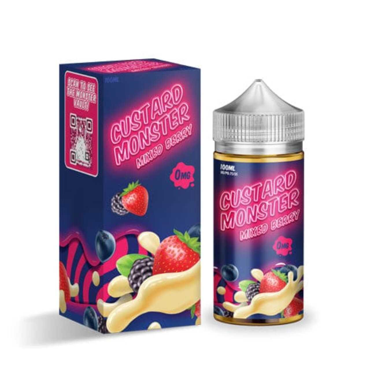 Custard Monster Mixed Berry 100ml E-Juice at Discounted Price