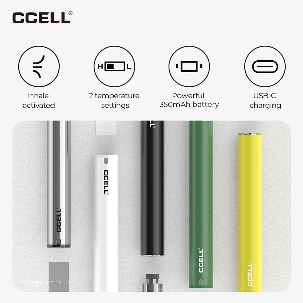 elf bar vape uk Get Premium CCELL M3 Plus Vape Battery at ECigMafia