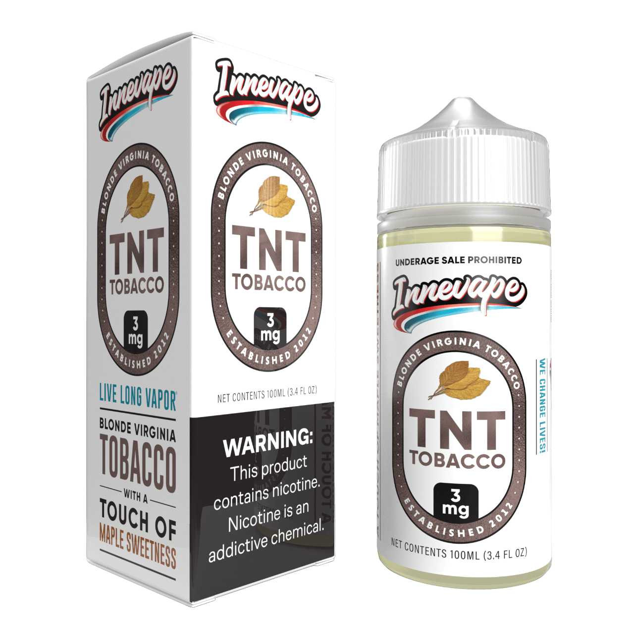Buy Innevape TNT Tobacco 100ml E-Juice at Best Price Buy Innevape TNT Tobacco 100ml E-Juice at Best Price
