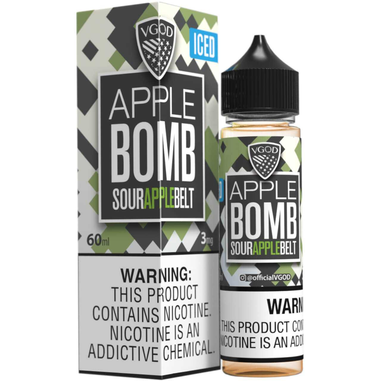 VGOD Iced Apple Bomb 60ml E-Juice at Best Price | ECigMafia