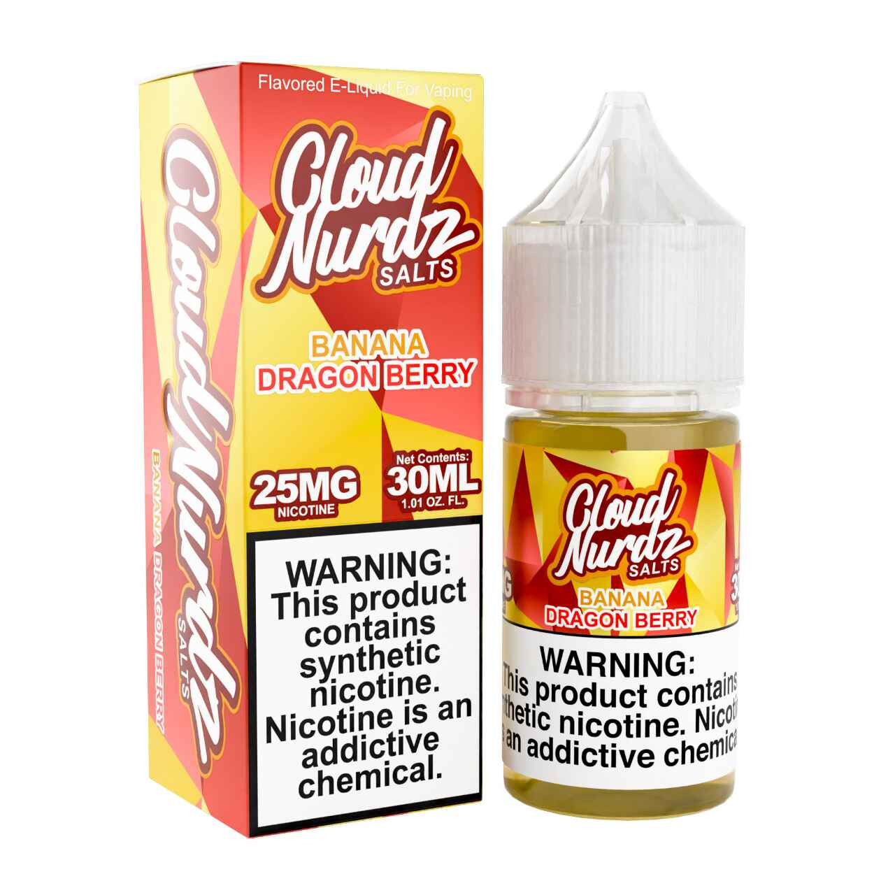Buy Cloud Nurdz Salts Banana Dragonberry SynNic 30ml E-Juice Buy Cloud Nurdz Salts Banana Dragonberry SynNic 30ml E-Juice