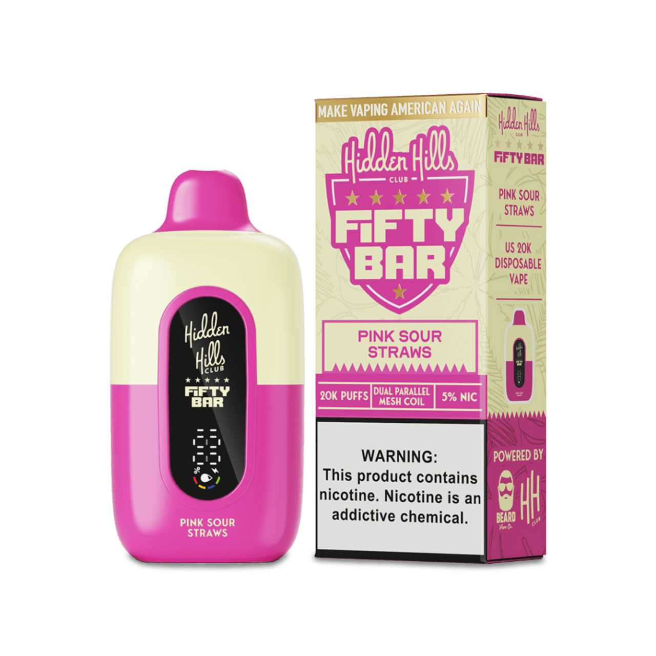 elf bar vape uk Hidden Hills x Fifty Bar 20K Disposable main image 1