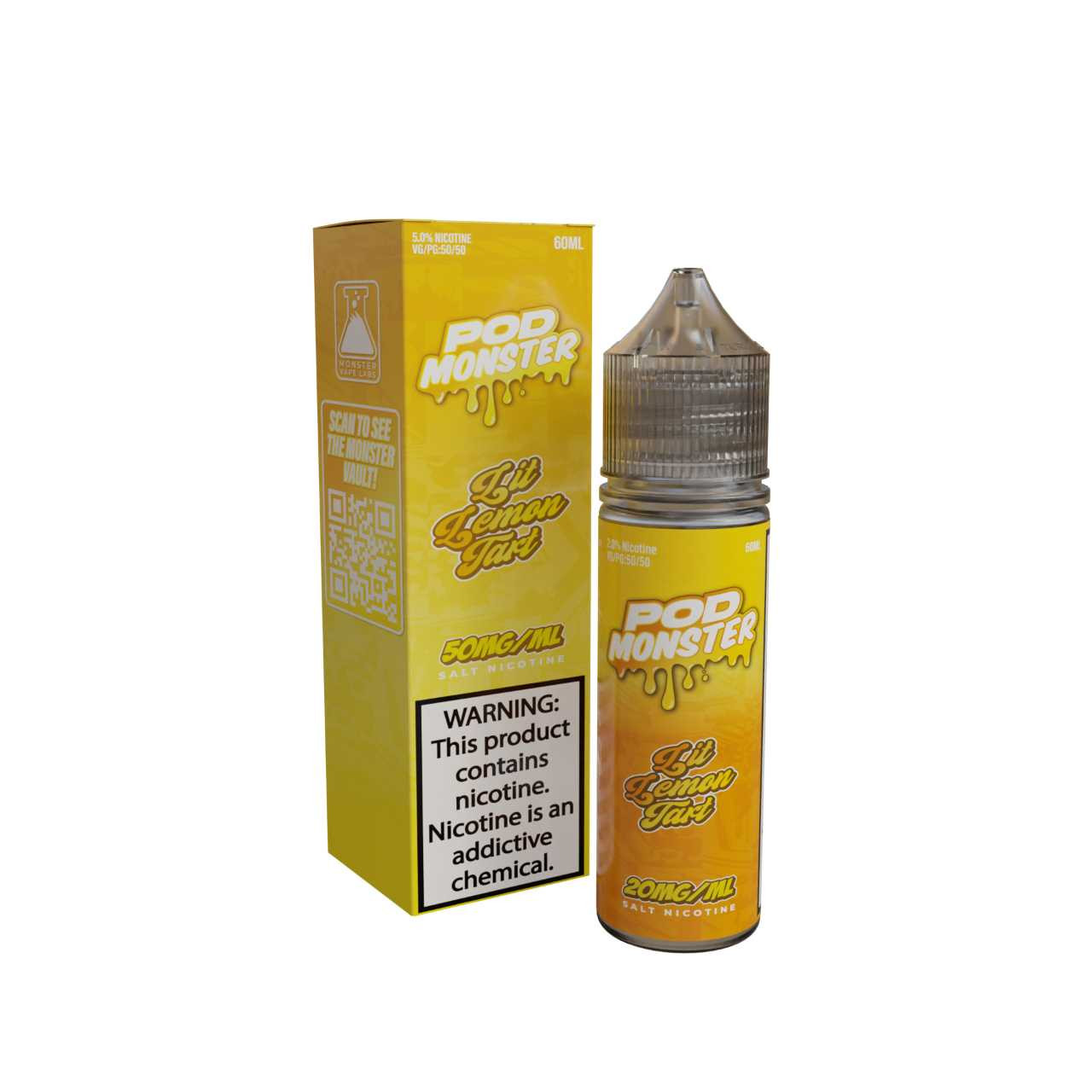 Monster Vape Labs Pod Monster Salt Lit Lemon Tart EJuice