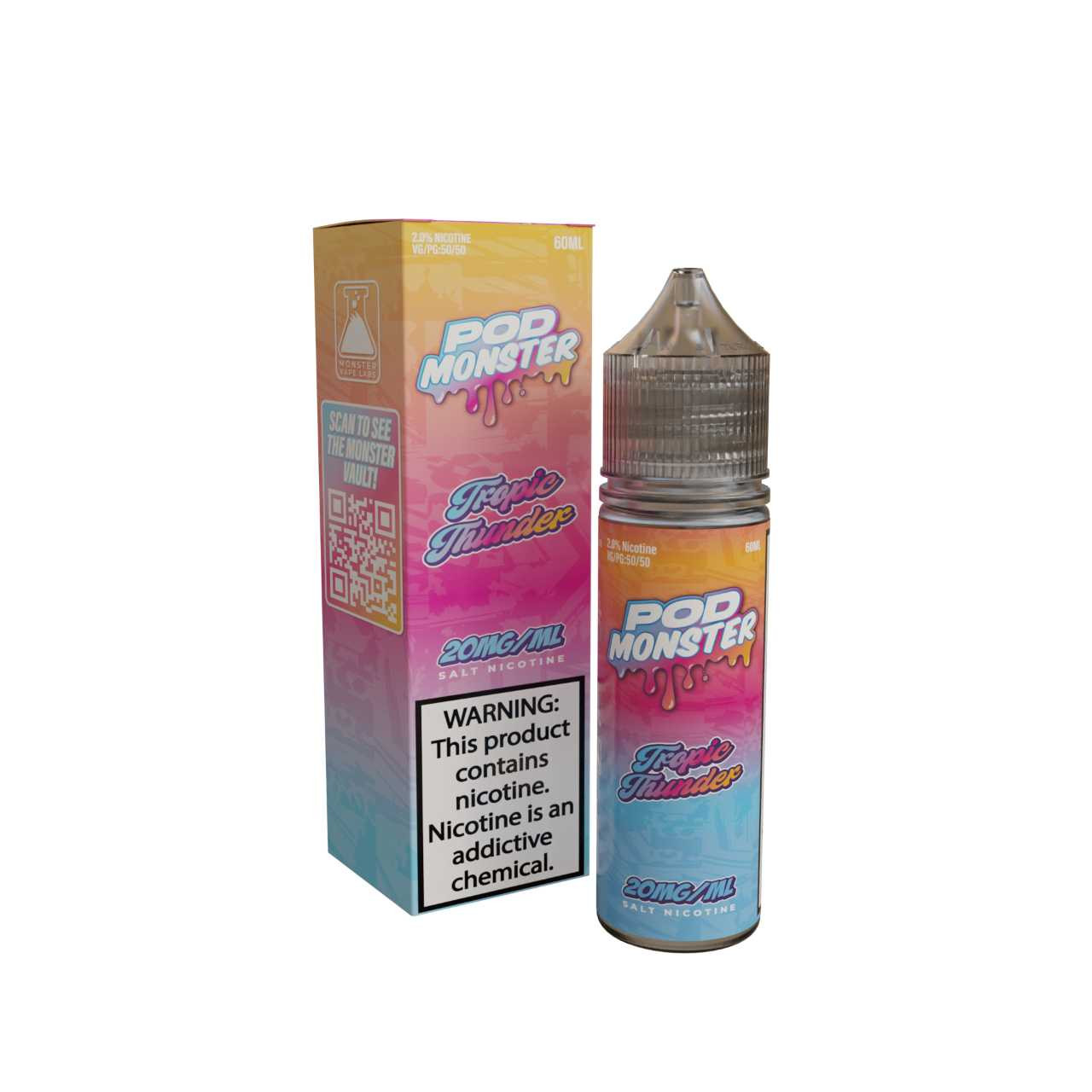Buy Pod Monster Tropic Thunder Salt 60ml E-Juice Online