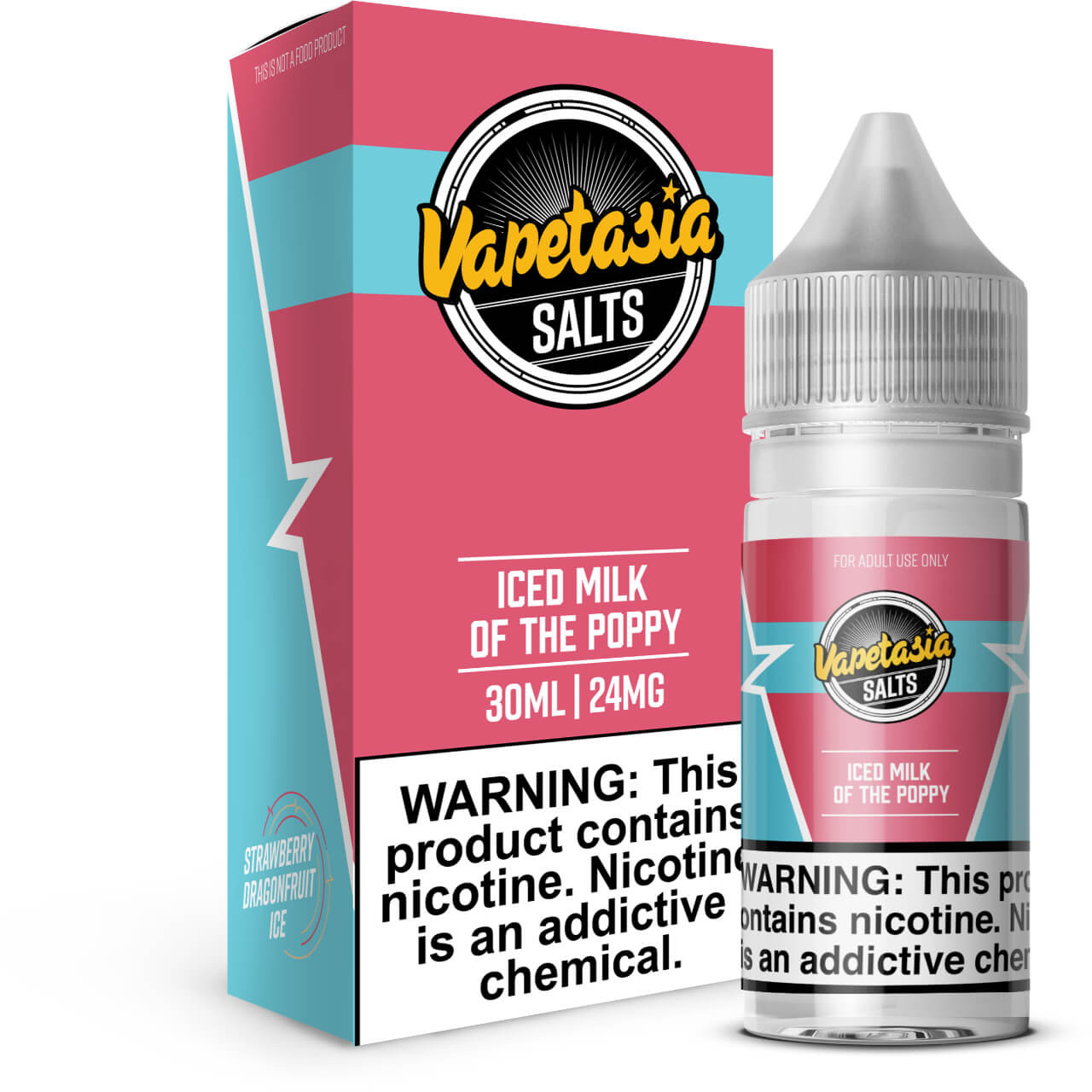 Vapetasia Salts Iced Milk of The Poppy 30ml Vape E-Liquid