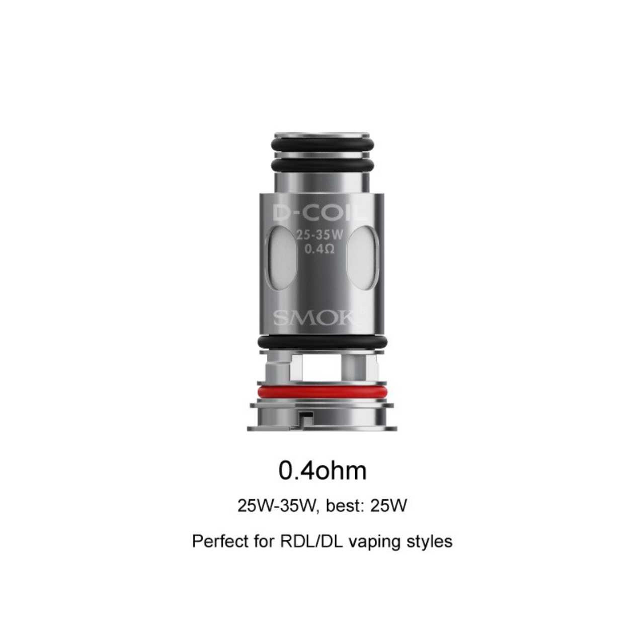 Get Top Quality SMOK D Replacement Coil (Pack of 5)