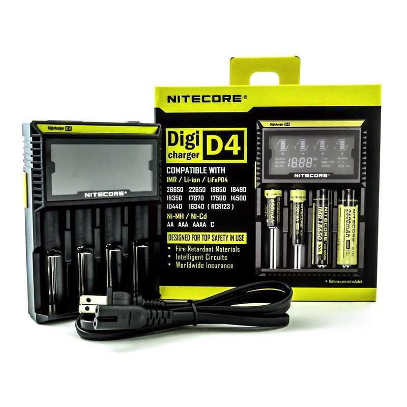 NiteCore D4 Battery Charger - 4 Bay Online
