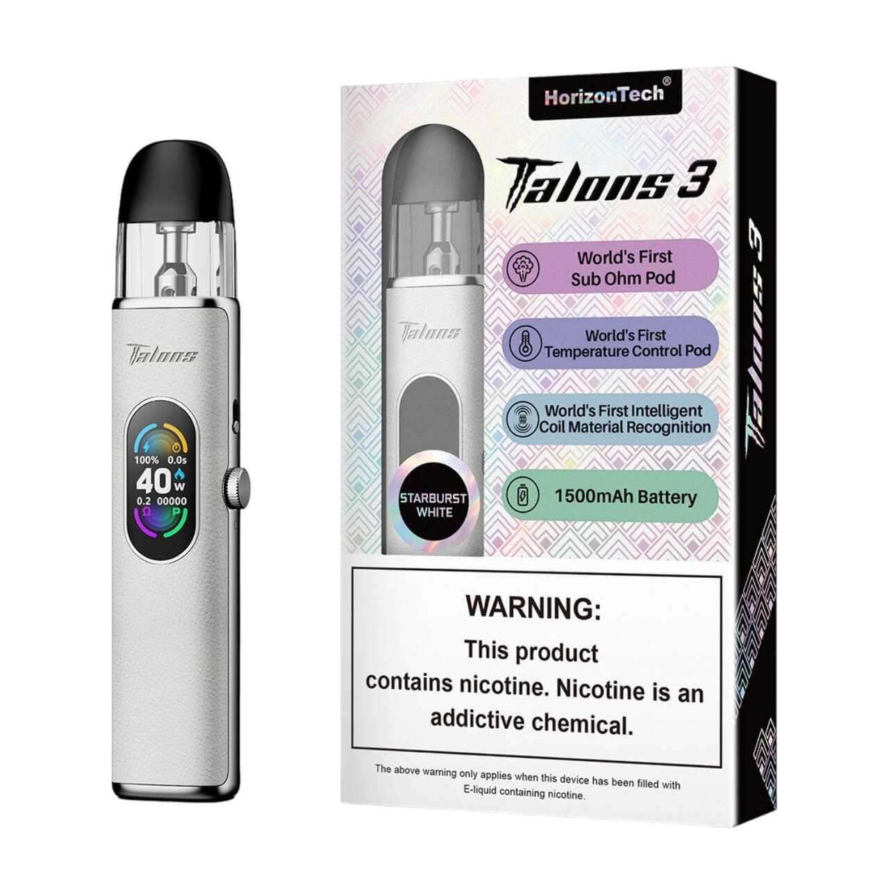 Get the Horizon Talons III Pod Kit Online at ECigMafia