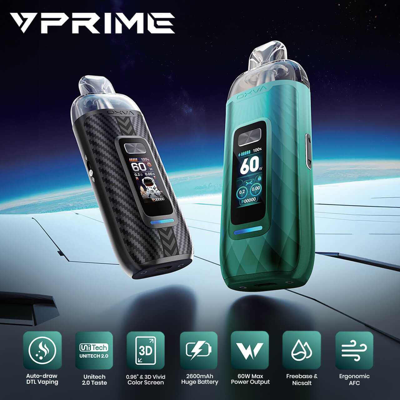 Get Top Quality OXVA Vprime Vape Pod Kit