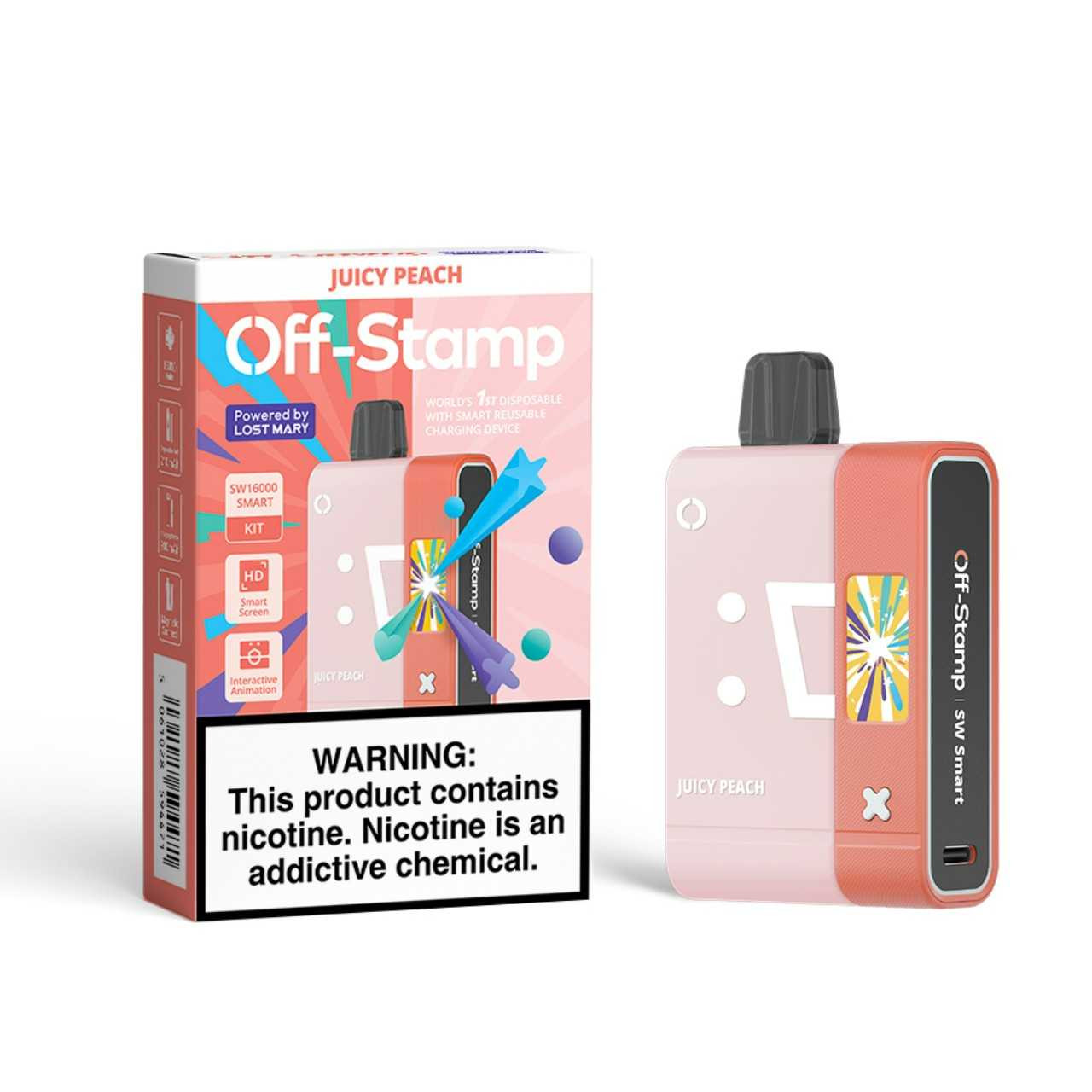 smart vape disposable Off Stamp SW16000 Smart Disposable Vape (16k Puffs)