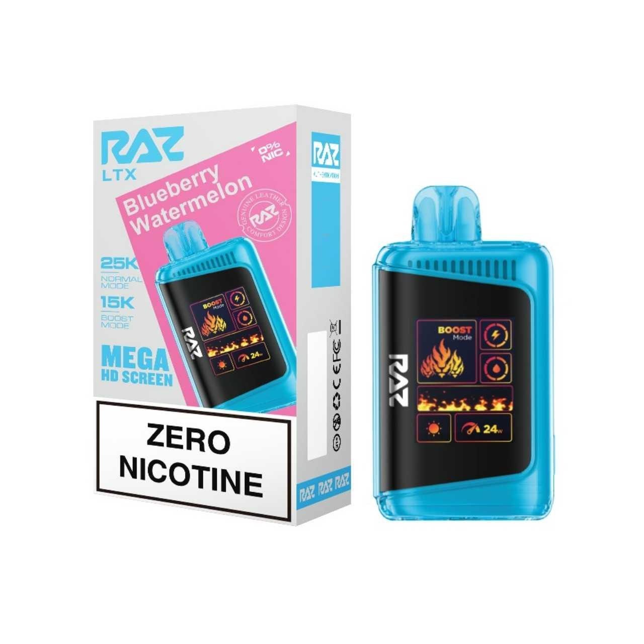 Geek Vape Raz LTX Zero Nicotine Disposable Vape (25,000 Puffs)