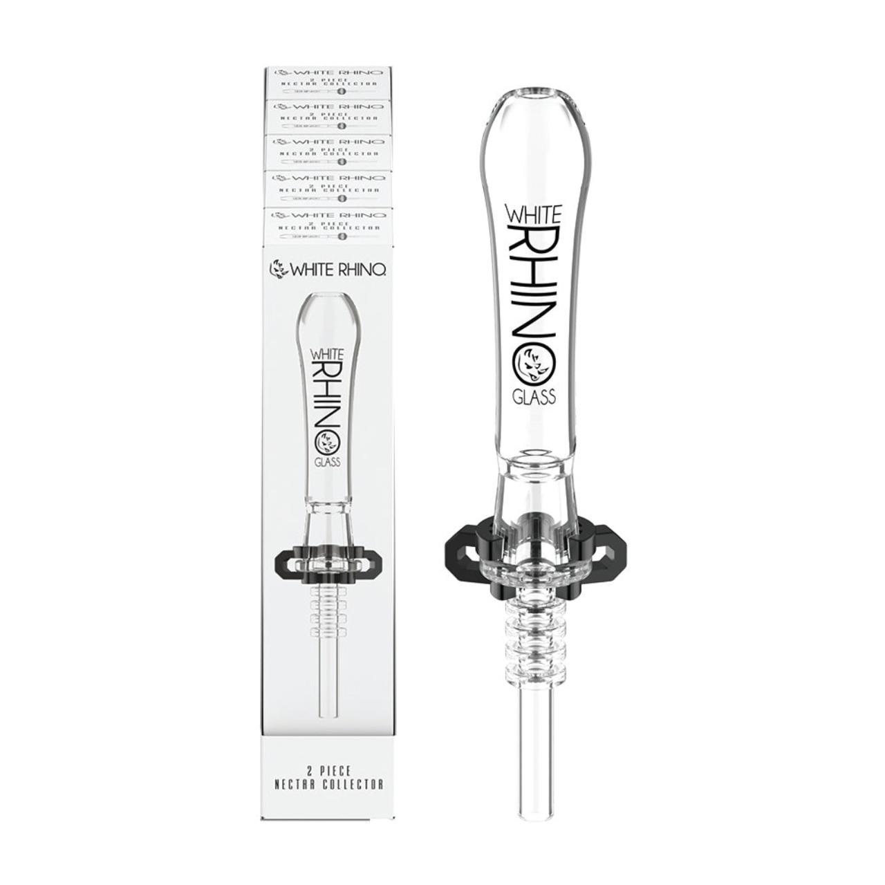 White Rhino 2 Piece Nectar Collector | 5 Count Display