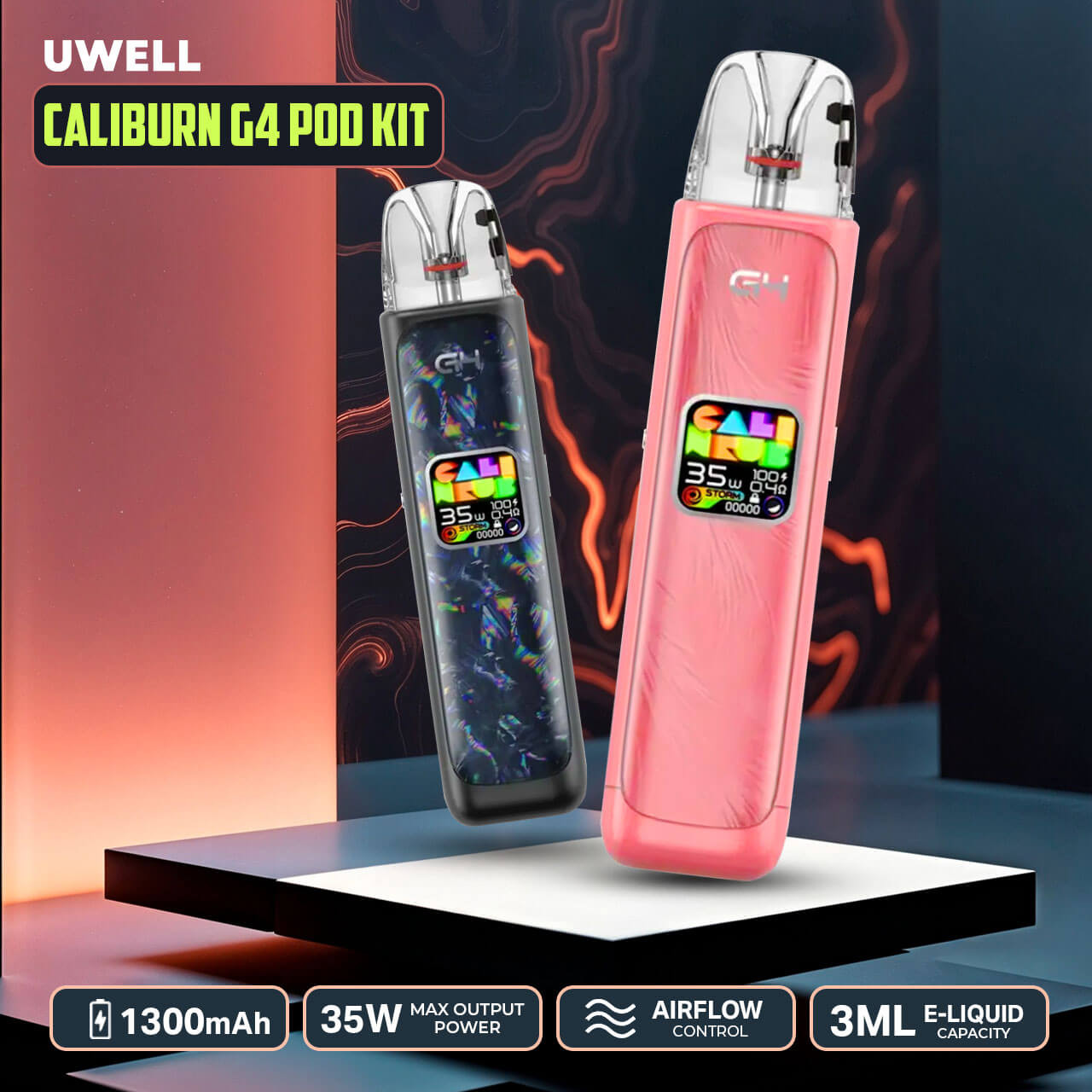liquid für uwell caliburn Caliburn G3 Liquid Pod 0.9 Ohm | Ersatz Kartuschen main image 0
