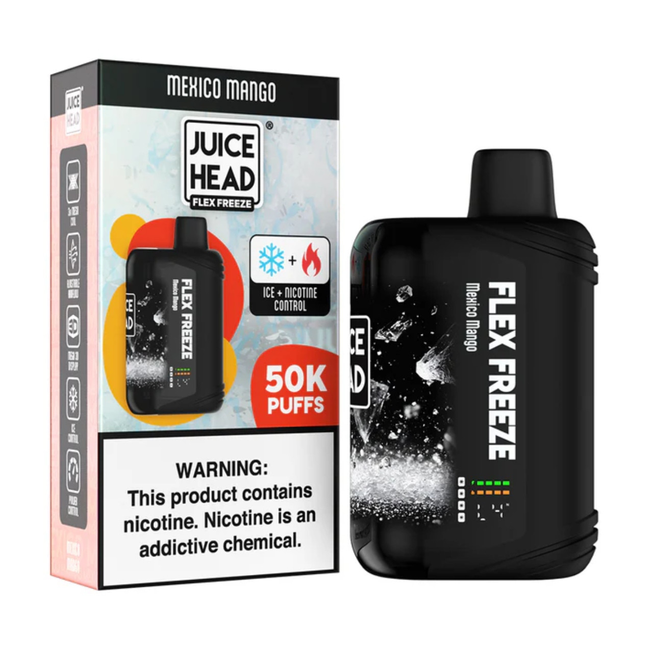 Buy Juice Head Flex Freeze Disposable Vape (50000 Puffs)