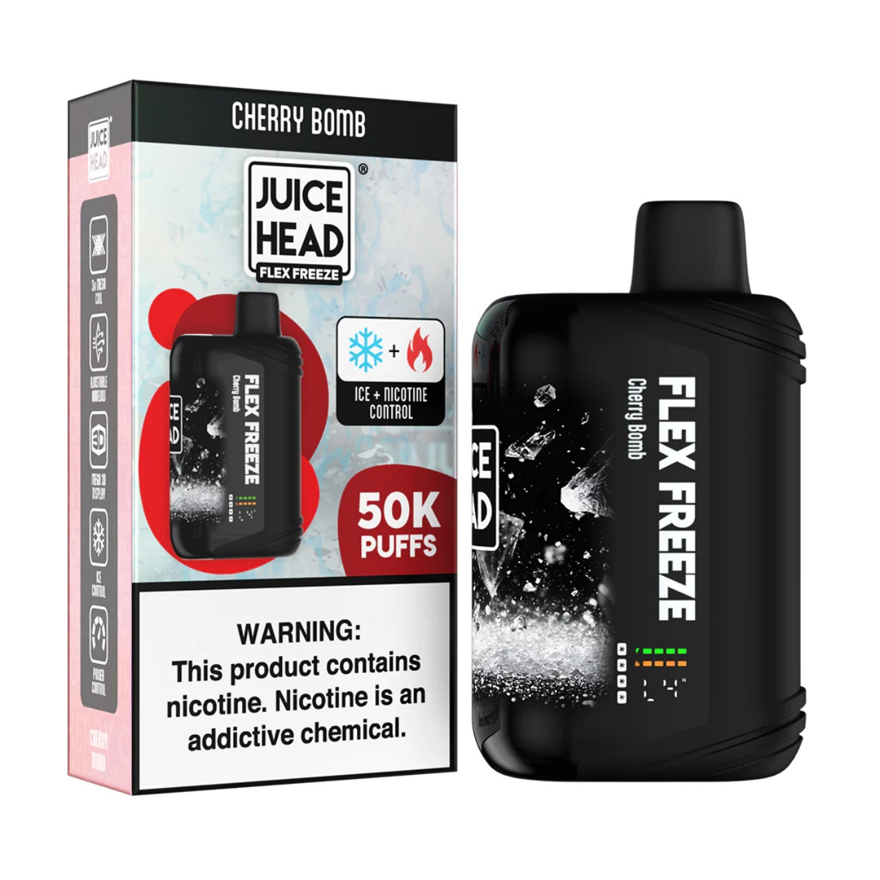 Buy Juice Head Flex Freeze Disposable Vape (50000 Puffs)