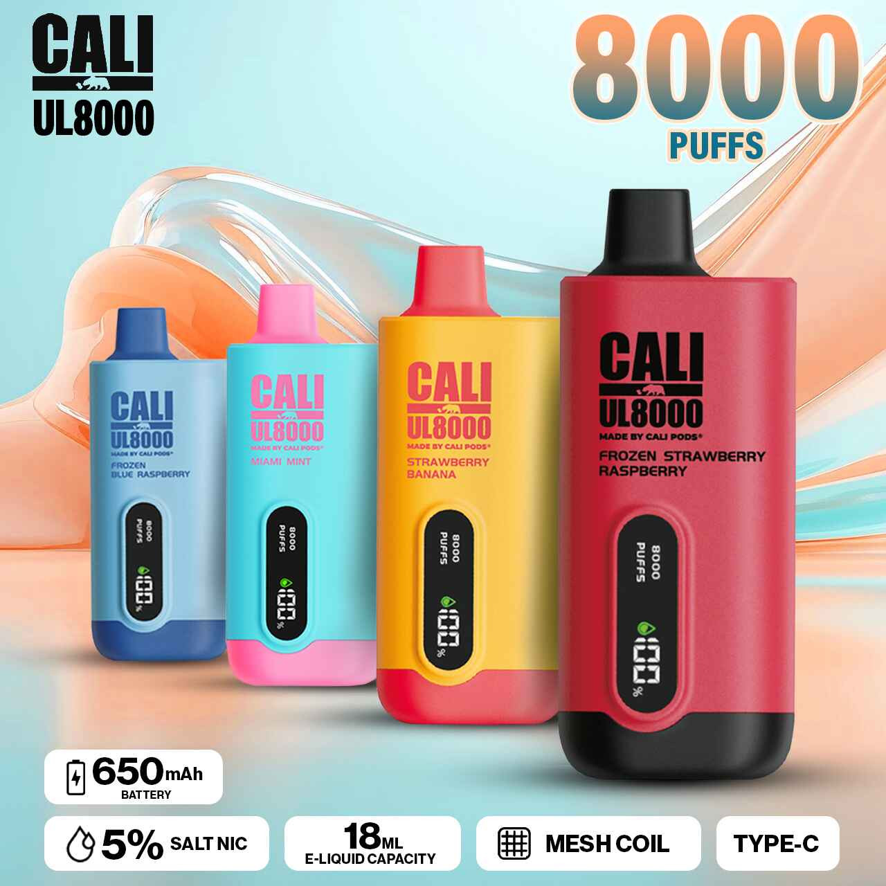 elfbar elfa master akku Puff Bunny 8000 Disposable Vape – HQD Tech USA main image 0