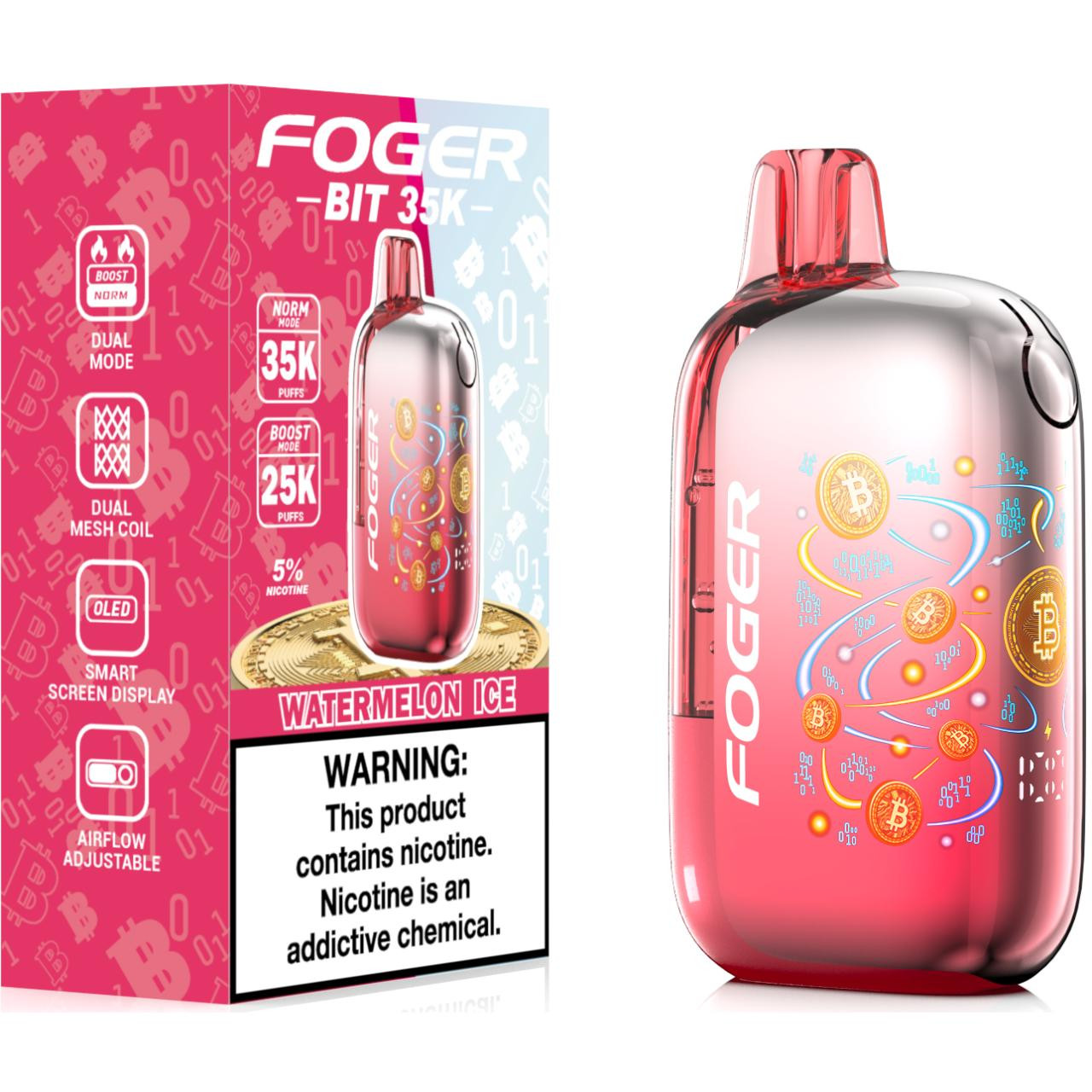 Buy Foger BIT 35000 Puff Disposable Vape | ECigMafia Deals