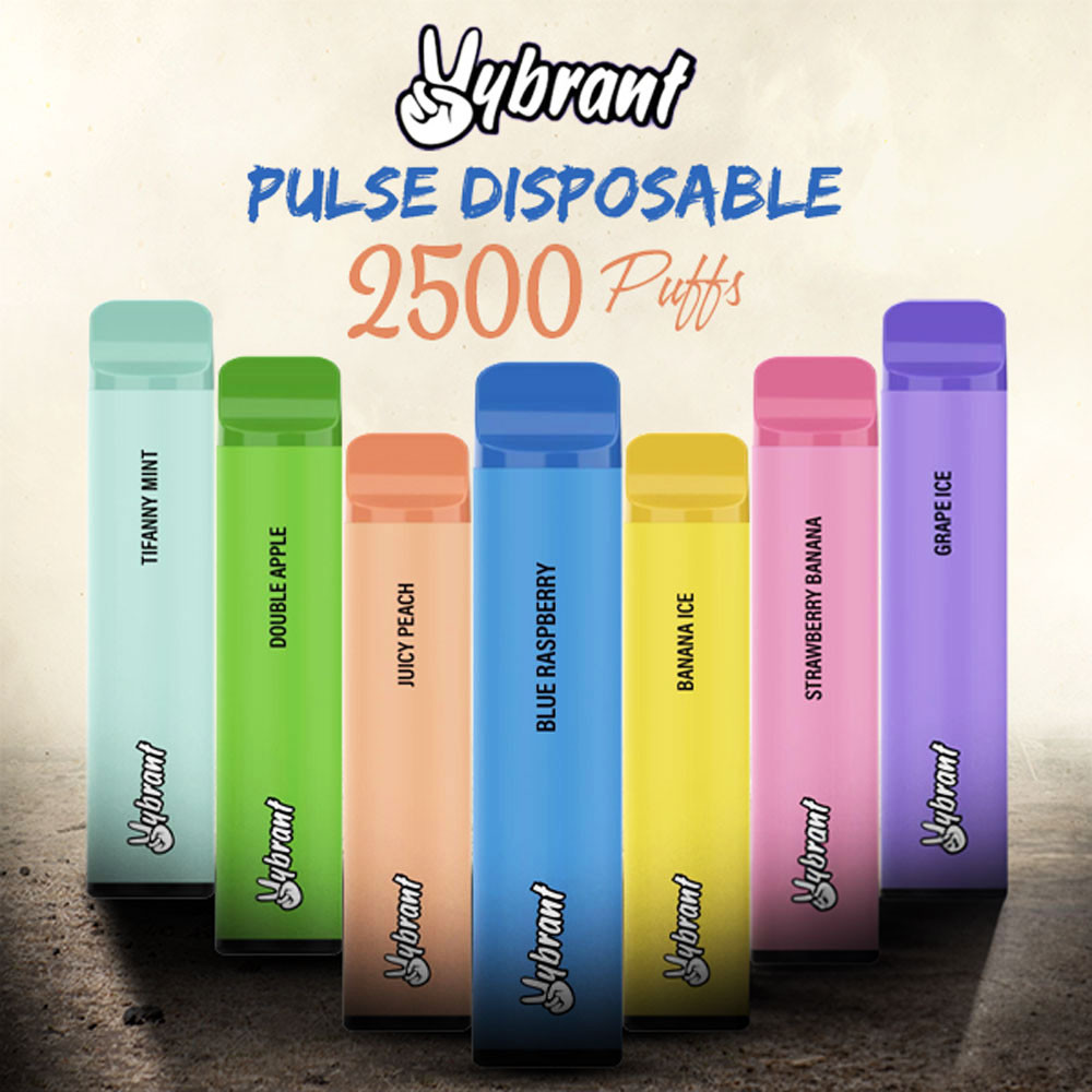 Vybrant Pulse Disposable Vape – 2500 Puffs