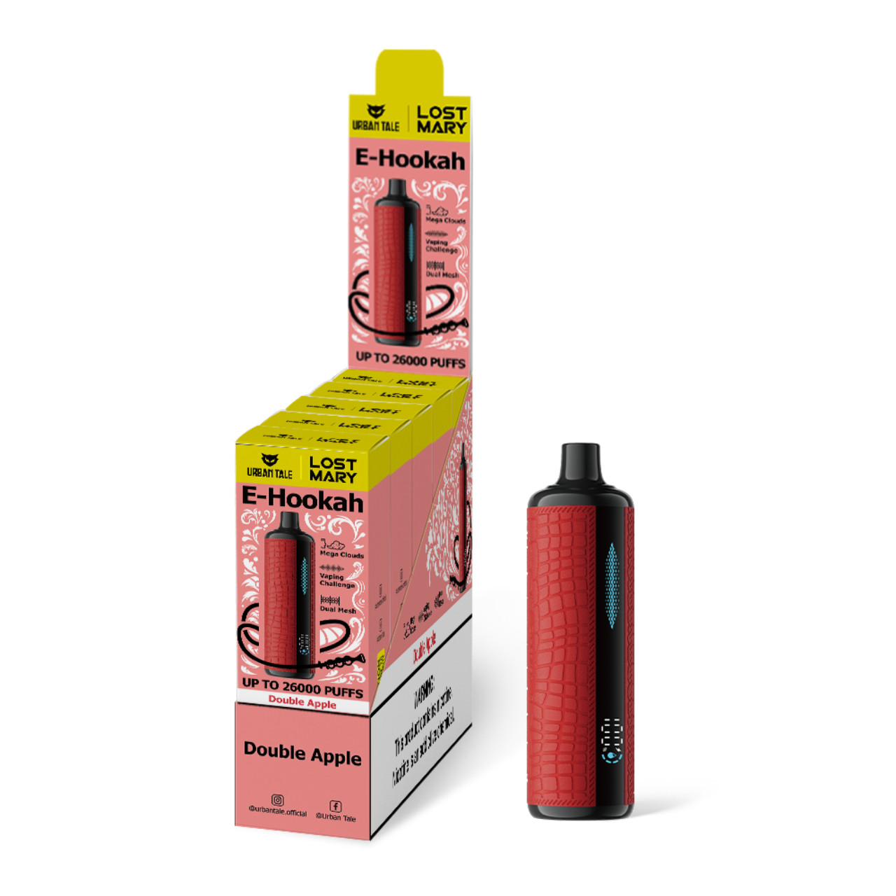 Urban Tale X Lost Mary Hookah Vape – 26000 Puffs | ECigMafia