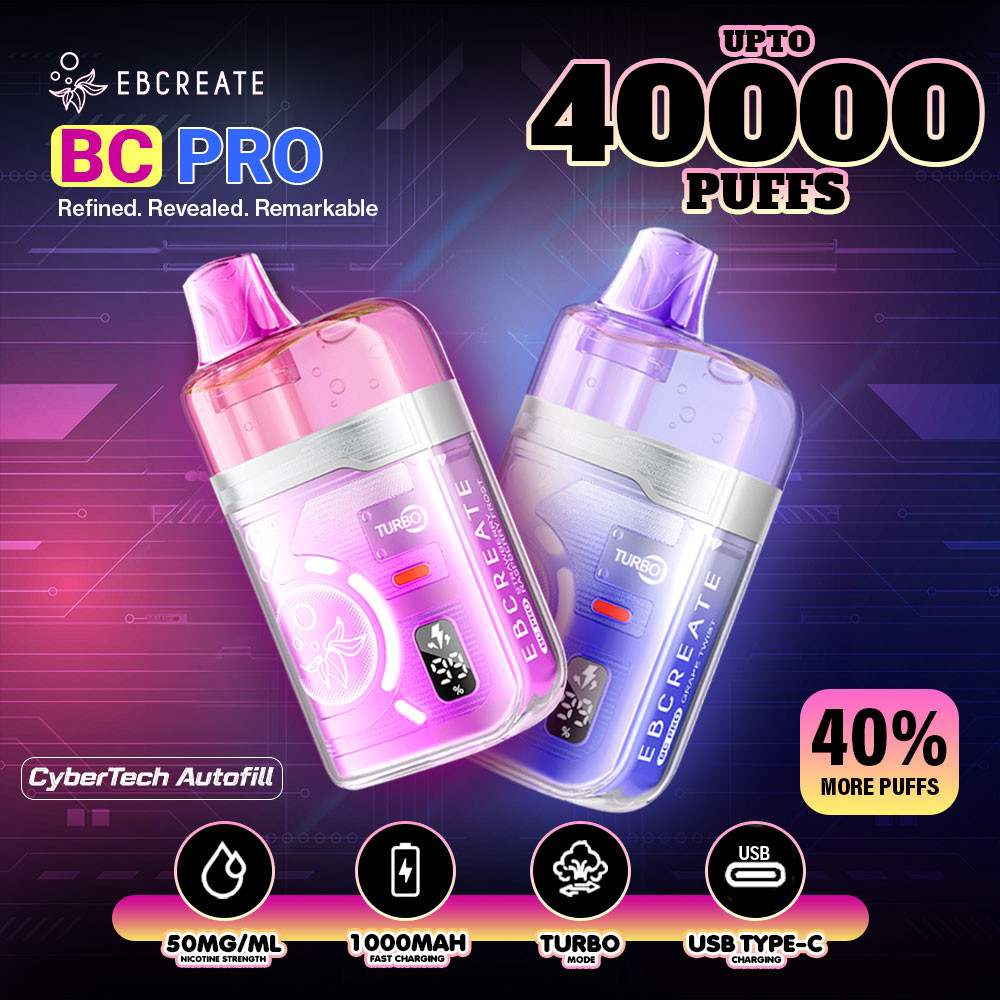 BC Pro Disposable 40000 Puffs  Premium Vape | ECigMafia
