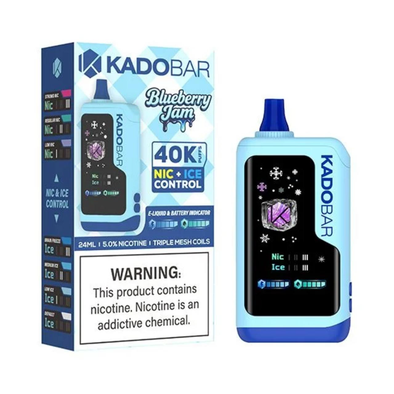 Kado Bar NI40K Disposable Vape 40000 Puffs | ECigMafia Kado Bar NI40K Disposable Vape 40000 Puffs | ECigMafia