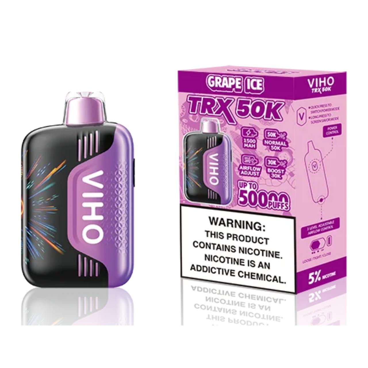 VIHO TRX Disposable 50000 Puffs – Buy Now at ECigMafia