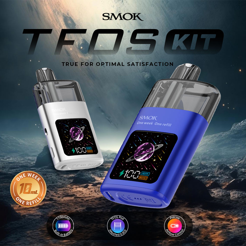 SMOK TFOS Kit | Premium Quality Vape Kit at ECigMafia
