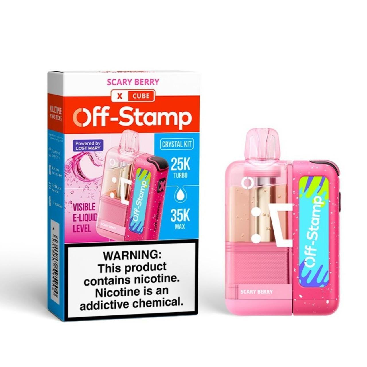 Buy Off Stamp X-Cube Crystal Disposable Vape (35000 Puffs)
