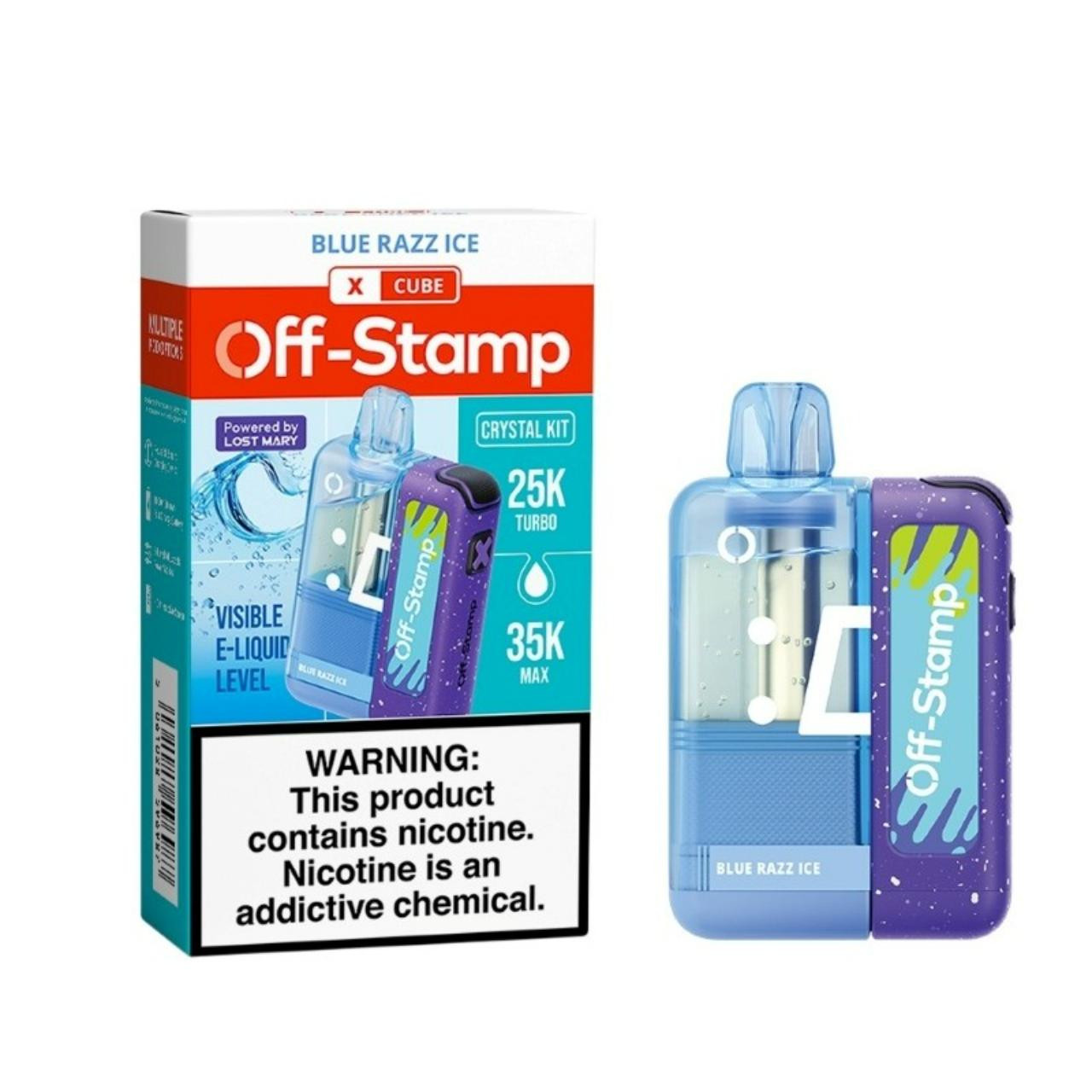Buy Off Stamp X-Cube Crystal Disposable Vape (35000 Puffs)