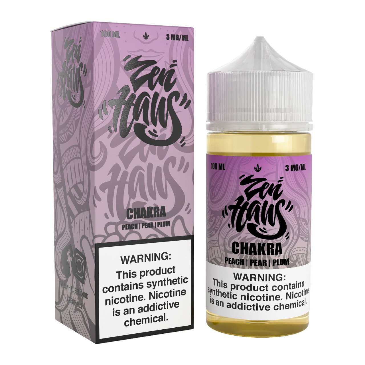 how much juice vape Zen Haus 100ml E-Juice 6MG – Smooth & Flavorful