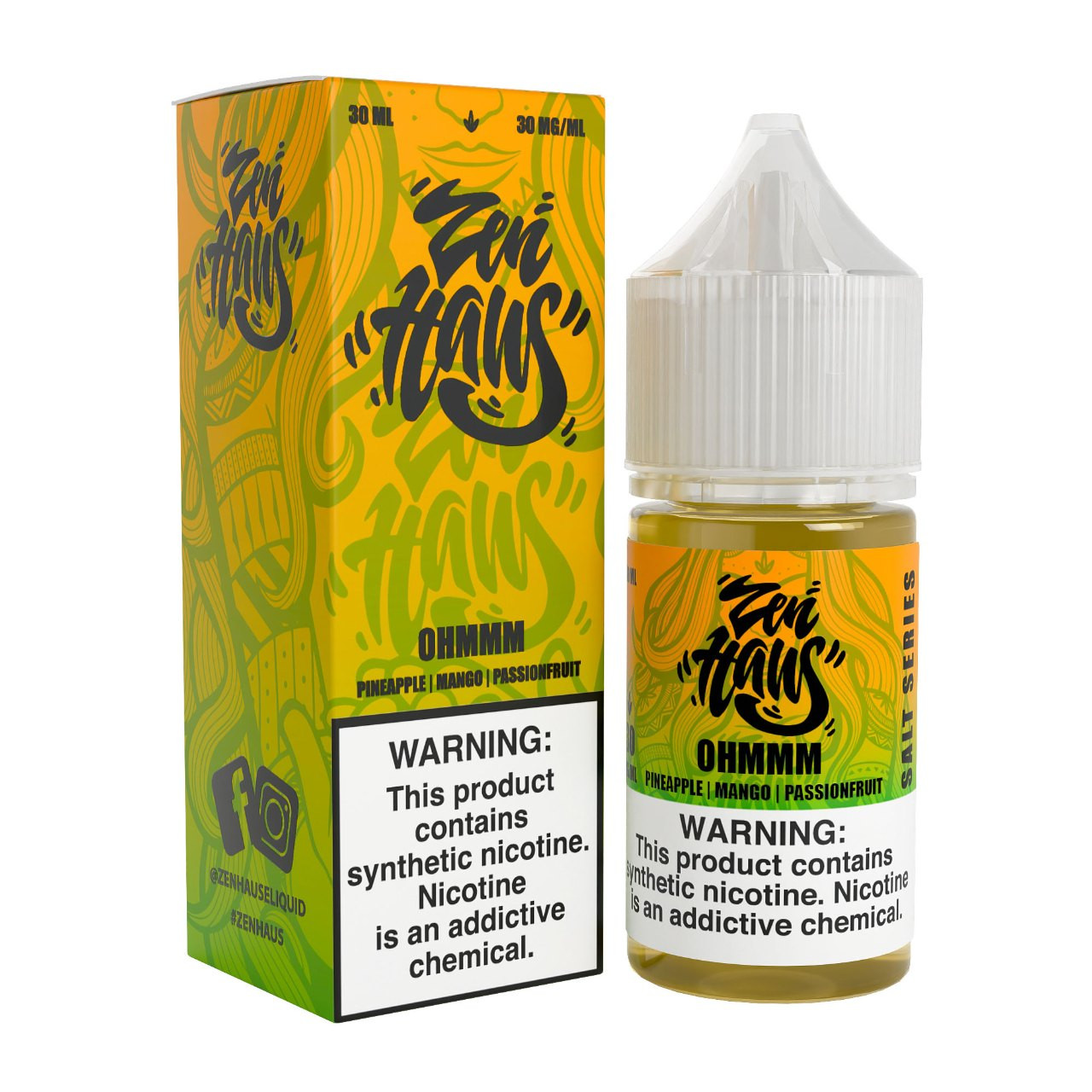 Zen Haus 30MG Nic Salt E-Juice – Premium Vape