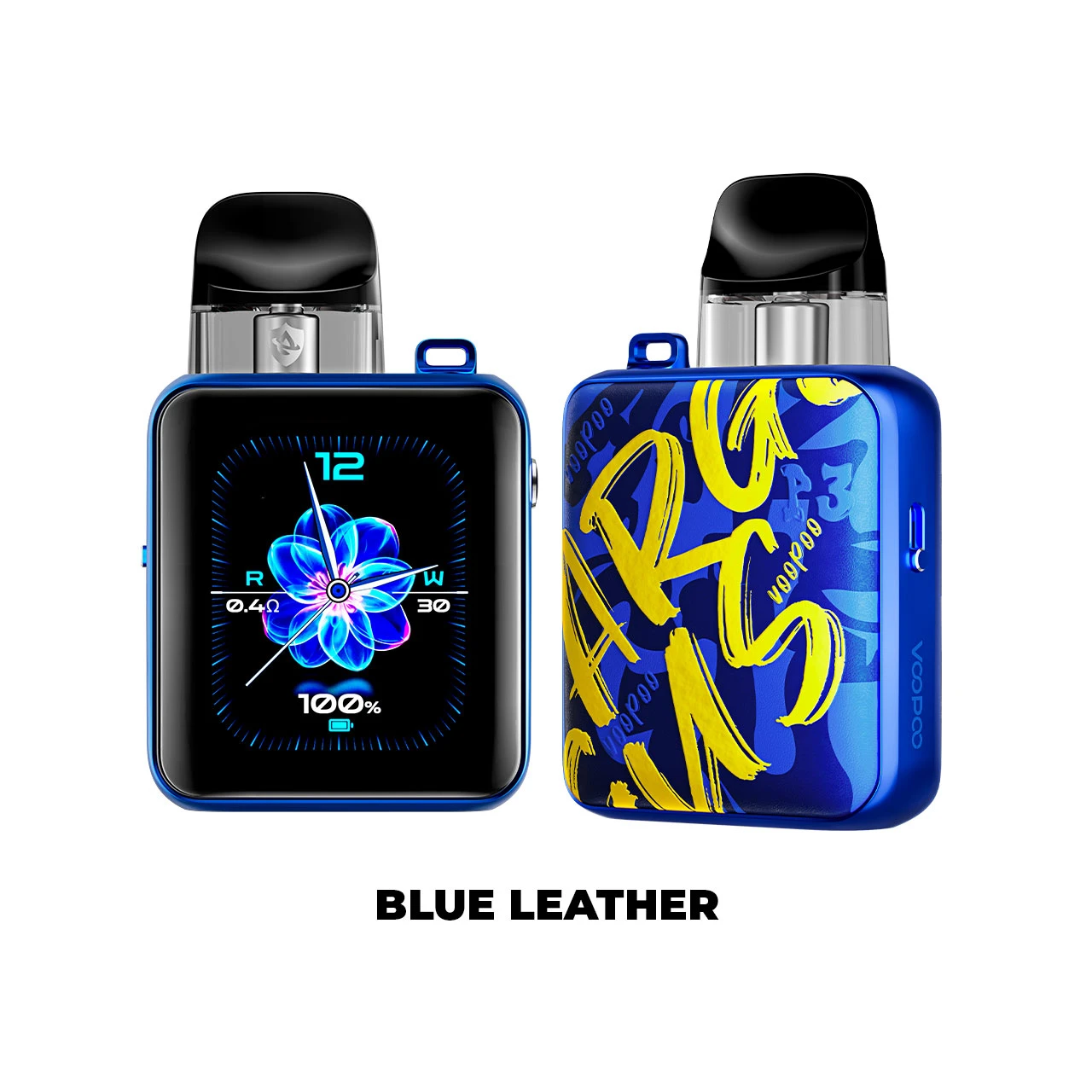voopoo argus pro blue screen P3 Pod Kit for Sale Color:Magenta Red Day Crawler Flavor: Raz dual mesh coil vape