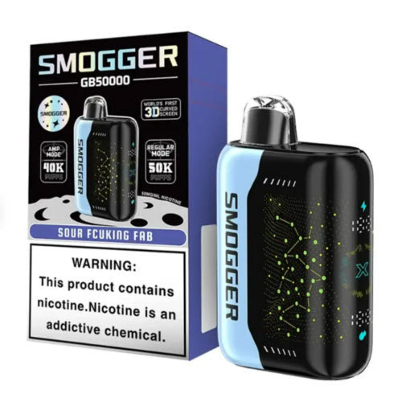 Smogger GB50000 Disposable 50000 Puffs  Premium Disposable Vape