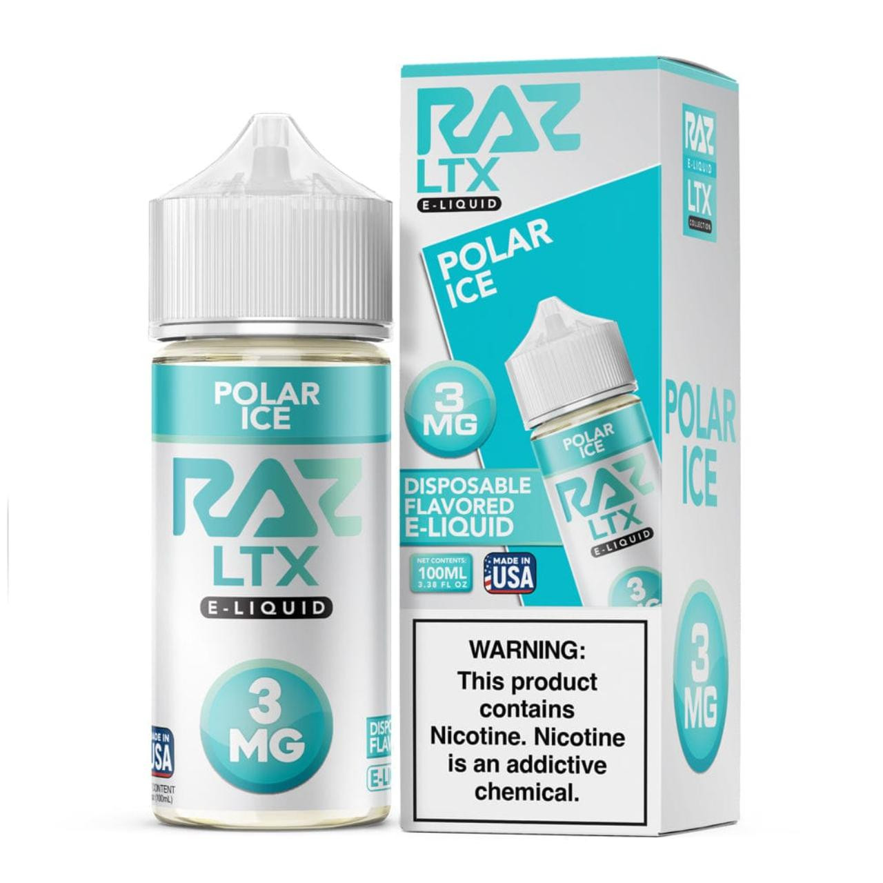 Pod Juice X Raz LTX Polar Ice Tobacco Free Nicotine 100ML
