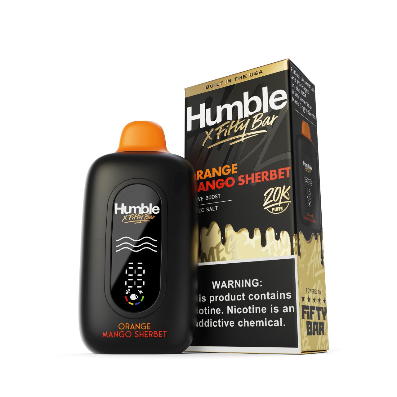 Humble x Fifty Bar Disposable  20,000 Puffs of Premium Vape