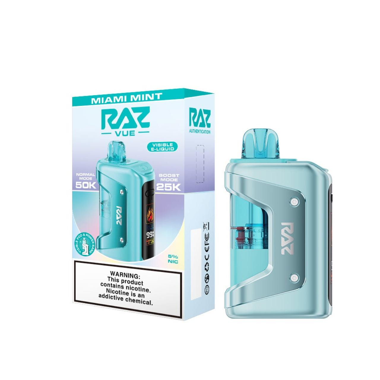 Premium Raz VUE Kit Disposable (50000 Puffs) | ECigMafia