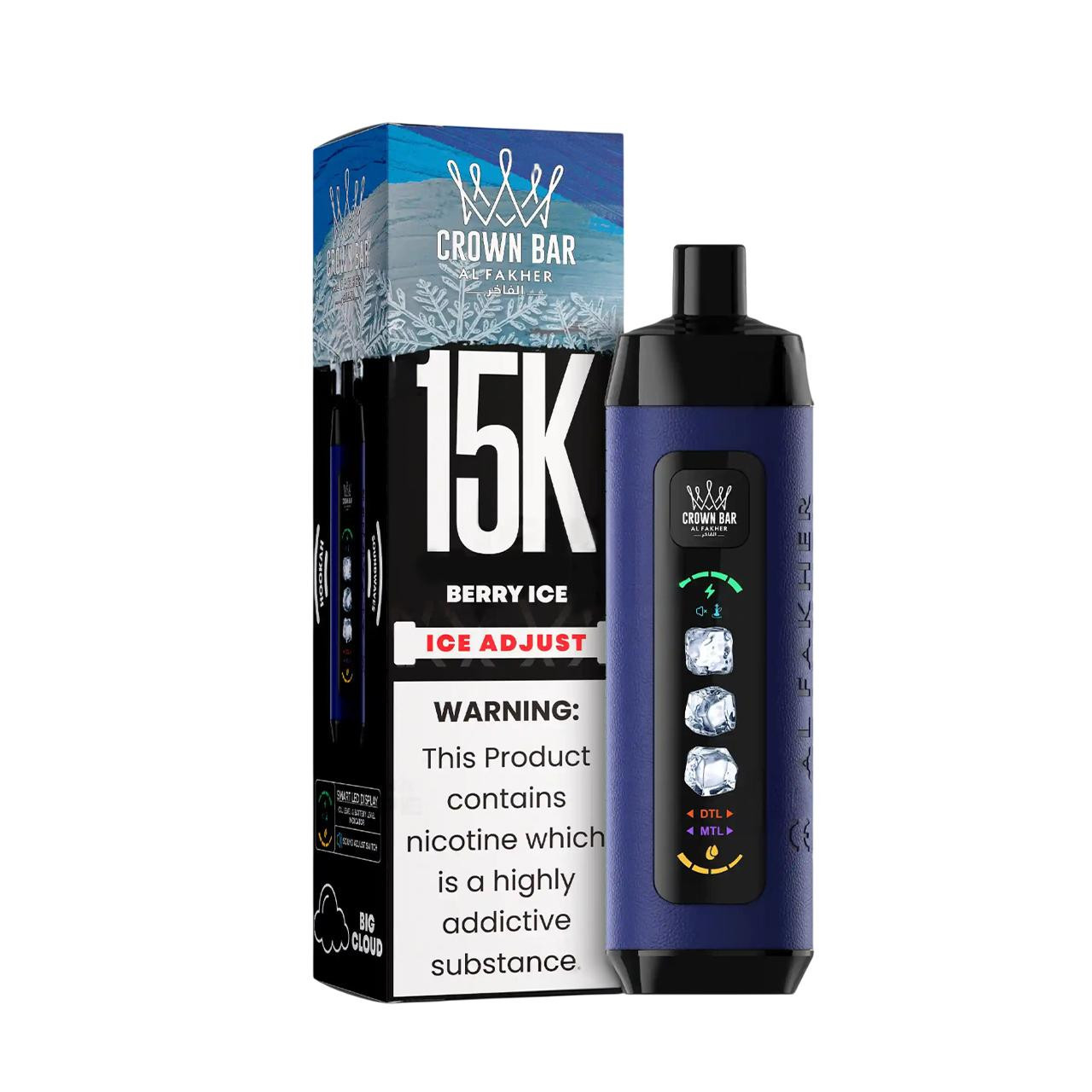 elfbar elfa master akku Al Fakher 15000 Puffs Hypermax Crown Vape main image 1