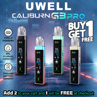 Uwell Caliburn G3 Replacement Pod Cartridge (Pack of 4)