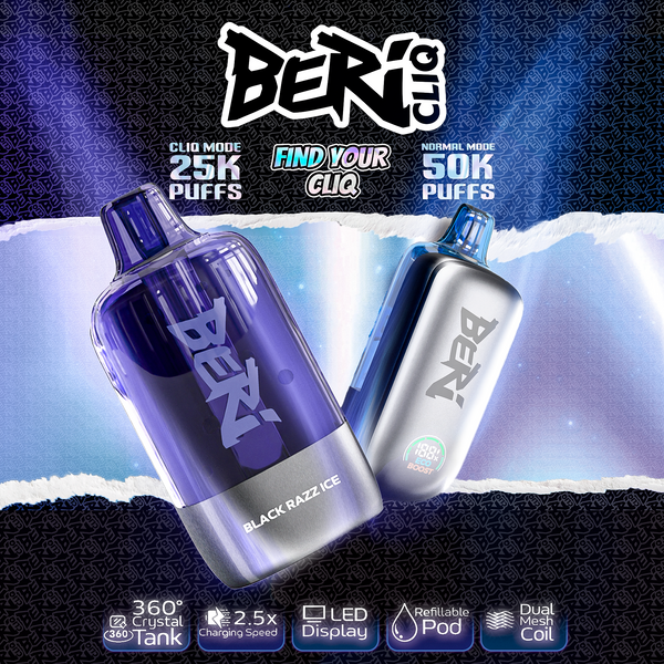 Beri Cliq Disposable Kit (50000 Puffs)