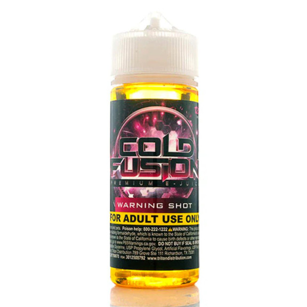 Cold Fusion Warning Shot 120ml E-Juice