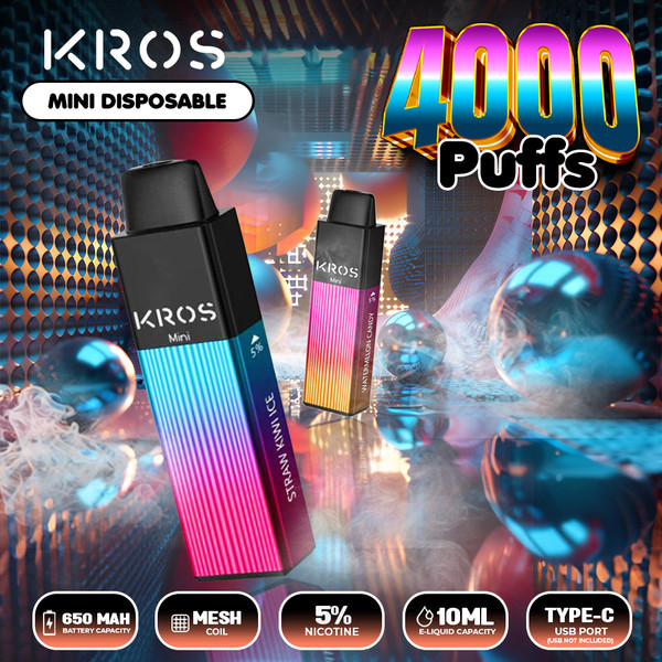 KROS Mini Disposable (4000 Puffs)