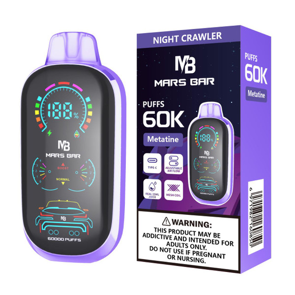 Mars Bar Metatine 60K Puff DisposableNight Crawler