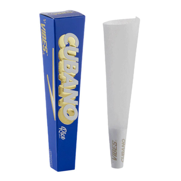 VIBES CONE CUBANO- 1PK-1CT RICE BLUE