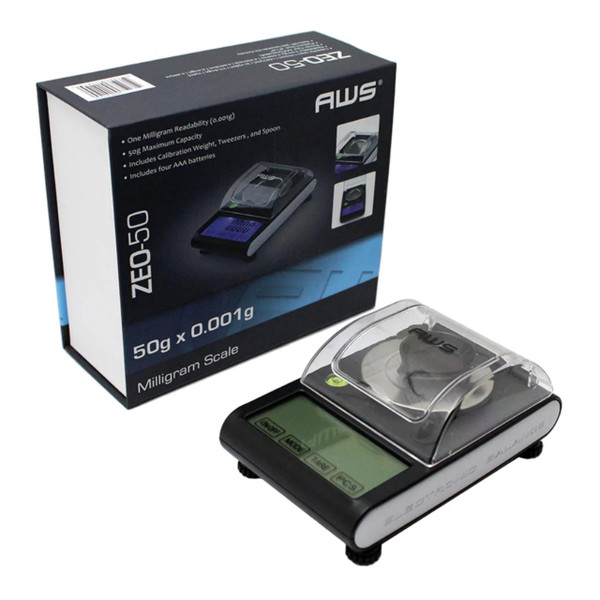 AWS SINGLE SCALE - ZEO-50 - 50G X 0.001G
