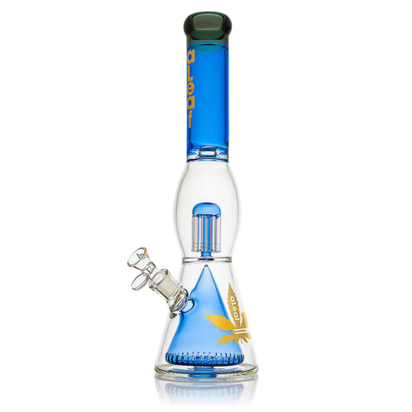 ALEAF WATER PIPE PYRAMID PERC BLUE - AL2020BL